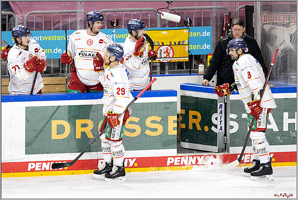 PENNY DEL;  Koelner Haie - Duesseldorfer EG ; Koeln, 16.01.2022